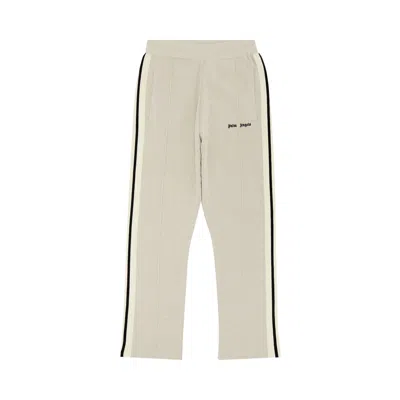 Pre-owned Palm Angels Classic Logo Knit Track Pants 'light Beige' | Brown | Men's Size L