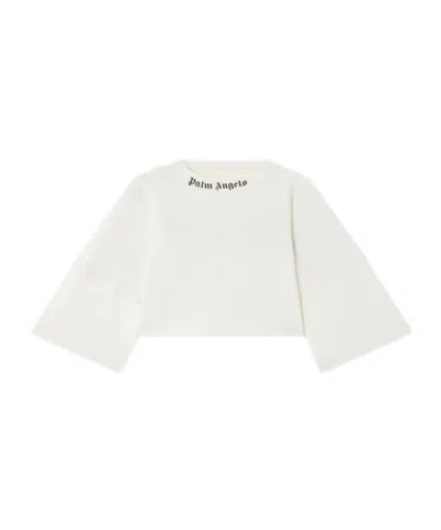 Palm Angels Classic Logo Mini T-shirt In White