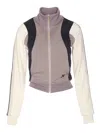 Palm Angels Pa Monogram Track Jacket In Purple