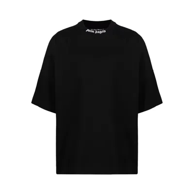 Pre-owned Palm Angels Classic Logo Over Tee 'black'
