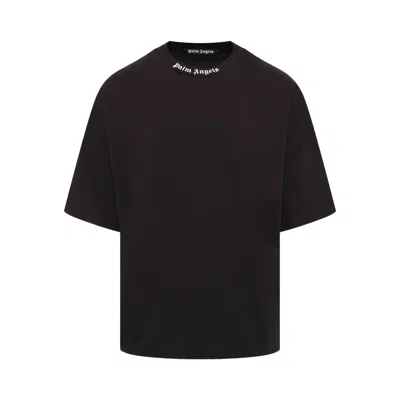 Pre-owned Palm Angels Classic Logo Over Tee 'black/off White' | Men's Size S