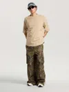 Palm Angels Classic Logo Oversized T-shirt In Neutral