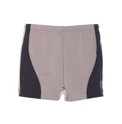 Palm Angels Classic Logo Shorts In Purple