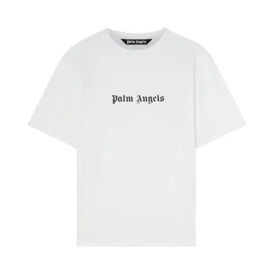 Pre-owned Palm Angels Classic Logo Slim T-shirt 'white'