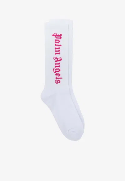PALM ANGELS CLASSIC LOGO SOCKS