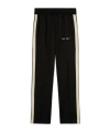 Palm Angels Logo-printed Elasticated Waist Track Pants In Black