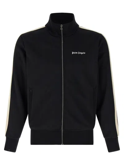Palm Angels Jacket With Embroidery In Black