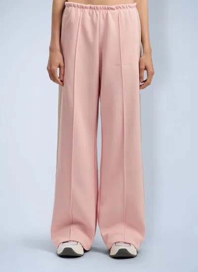 Palm Angels Classic Logo Tonal Track Pants In Pink