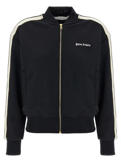 Palm Angels Classic Track Sweatshirt In White