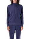 Palm Angels Classic Logo Track Jacket In Blue
