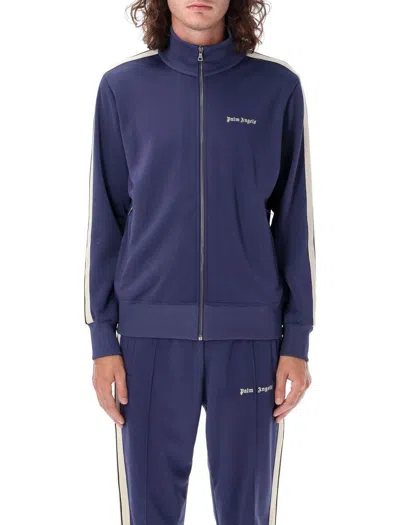 Palm Angels Classic Logo Track Jacket In Blue