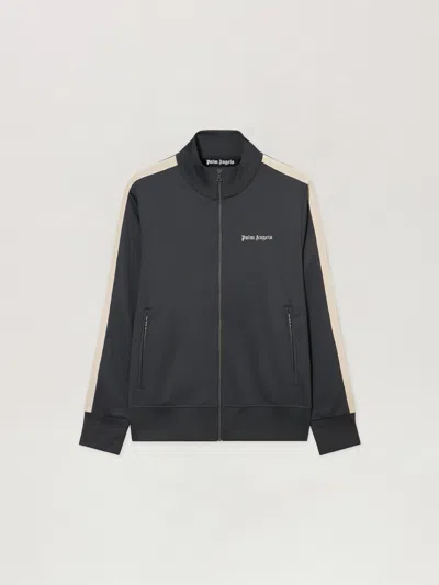 Palm Angels Classic Logo Track Jacket In Black