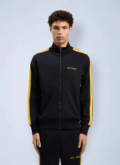 Palm Angels Classic Logo Track Jacket In Black