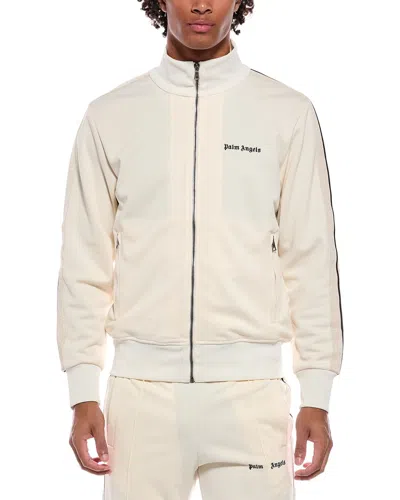 Palm Angels Classic Logo Track Jacket In Neutral