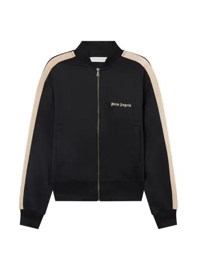 Palm Angels Classic Logo Track Jacket In Black
