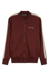 Palm Angels Classic Logo Bomber Track Jkt Burgundy - In Burgundy -