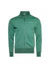 Palm Angels Track Jacket In Green-colored Technical Fabric In Green