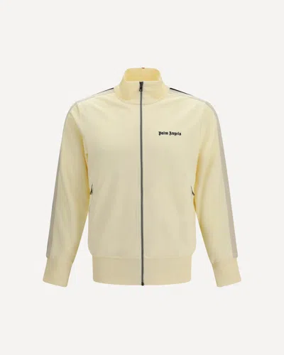 Palm Angels Classic Logo Track Jacket In Neutral