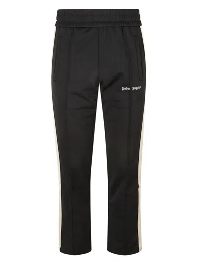 Palm Angels Classic Logo Track Pants In Black/off White