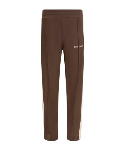 Palm Angels Classic Logo Track Pants In Brown