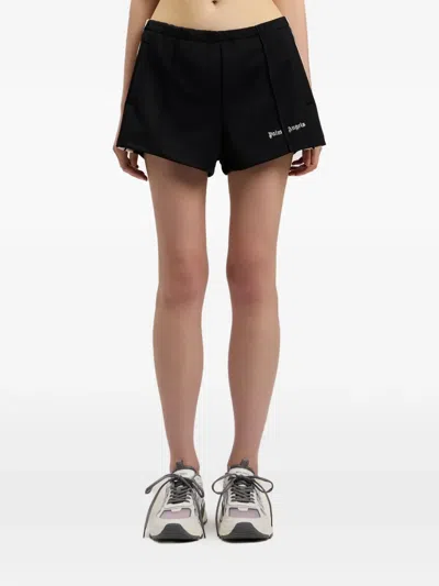 Palm Angels Classic Logo Track Shorts In Black