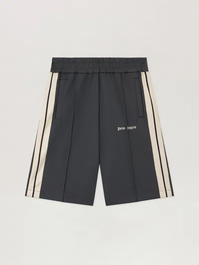Palm Angels Pantaloncino Track Classic Logo Black Off White