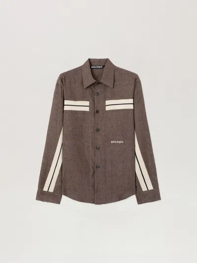 Palm Angels Classic Logo Trackshirt In Multi