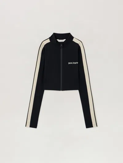 Palm Angels Classic Logo Training Jacket In Black
