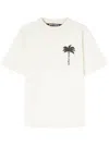 PALM ANGELS CLASSIC OFF-WHITE MEN'S T-SHIRT FOR SS24