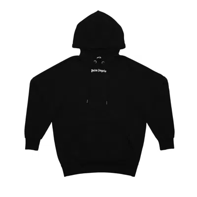 Pre-owned Palm Angels Classic Over Logo Hoodie 'black' | Men's Size S