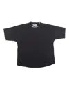Palm Angels Classic Logo Cotton Jersey T-shirt In Black