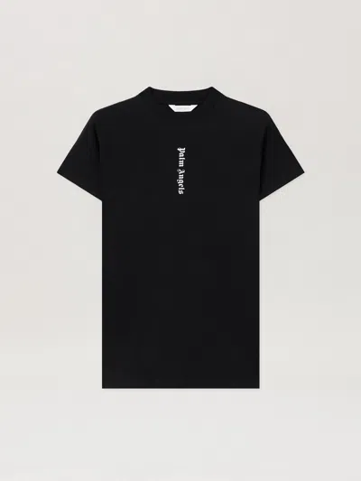 Palm Angels Kids' Classic Overlogo Tee Dress In Black