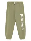 Palm Angels Classic Overlogo Track Pants In Green