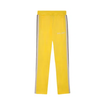 Pre-owned Palm Angels Classic Track Pants 'yellow/white' | Men's Size L