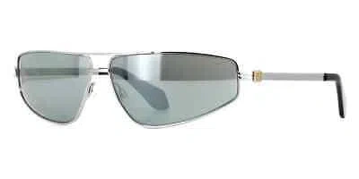 Pre-owned Palm Angels Clavey Peri059s24met0017272 Silver