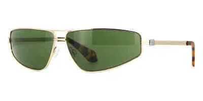 Pre-owned Palm Angels Clavey Peri059s24met0017655 Gold In Green