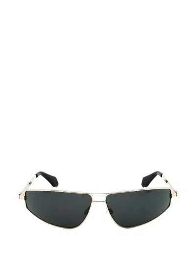 Palm Angels Clavey Rectangle-frame Sunglasses In Red