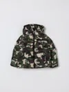 Palm Angels Camo Palms Hoodie Puffer Jkt In Multi