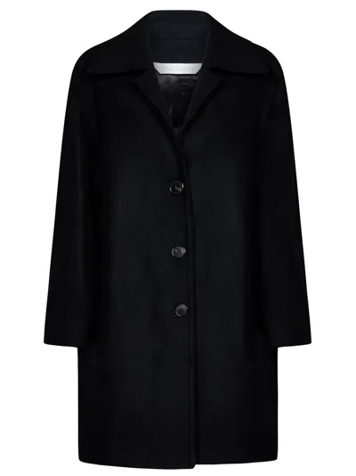 PALM ANGELS COAT WITH NOTCH LAPELS
