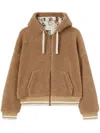 Palm Angels Sudadera Bear In Mind Con Capucha In Camel Camel