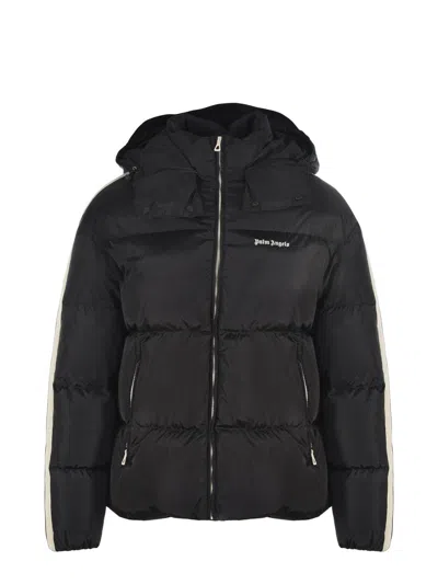 Palm Angels Coats In Black