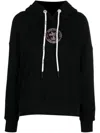 Palm Angels Black College Classic Hoodie