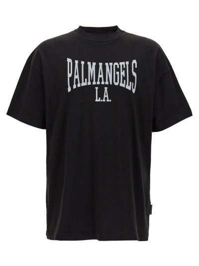 Palm Angels College Classic T-shirt In Black