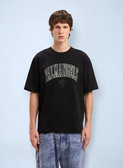 PALM ANGELS COLLEGE LOGO T-SHIRT