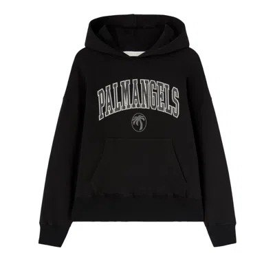 Pre-owned Palm Angels College Palm Hoodie 'black/ivory' | Women's Size Xxs