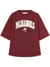 Palm Angels Short Sleeve T-shirt In Rot