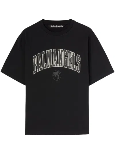 PALM ANGELS COLLEGE PALM T-SHIRT