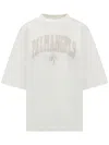 Palm Angels College Palm T-shirt In White