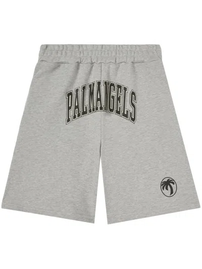 PALM ANGELS PALM ANGELS COLLEGE PALM TRACK SHORTS
