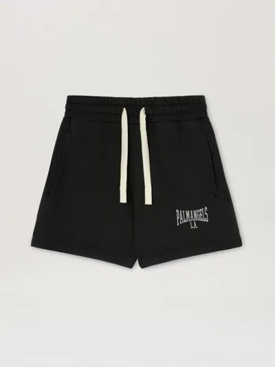 Palm Angels College Sweatshorts In Black